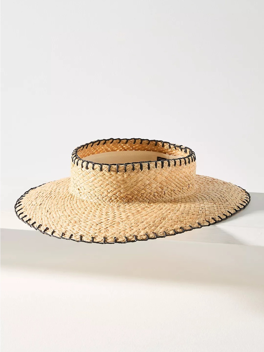 NWT Anthropologie Wyeth Julia Straw Visor